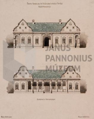 Főhercegi Főpavilon (Pilch Andor terve az 1907-es pécsi Országos Ipari és Mezőgazdasági Kiállításra)