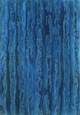 Reigl Judit: Hidrogén, 1984, 300 x 195 cm, olaj, vászon