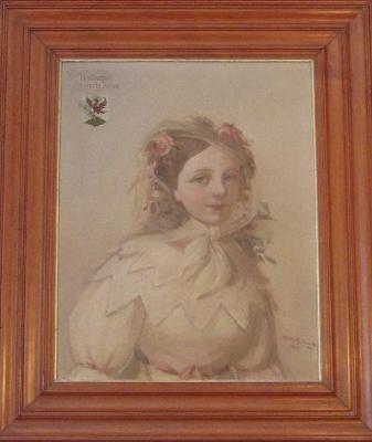 Szegedy Róza (1775–1832) arcképe. Ismeretlen \r\nosztrák festő munkája.\r\n