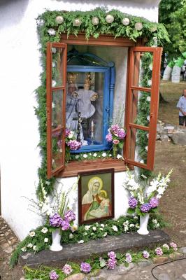 Szent Anna képpel, Kaponka