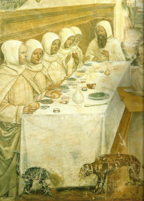 Szerzetesek asztalánál