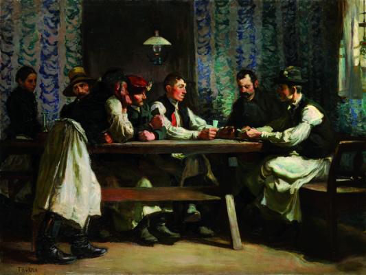 Thorma János: Kártyázók
