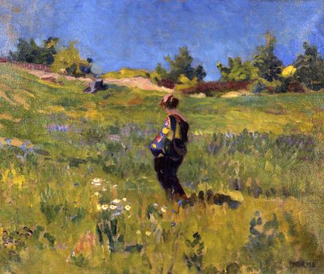 Thorma János: Mezőn