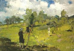 Nyár (Festőnő), 1929. 