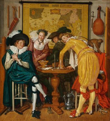 Willem Pietersz. Buytewech: Vidám társaság\r\n